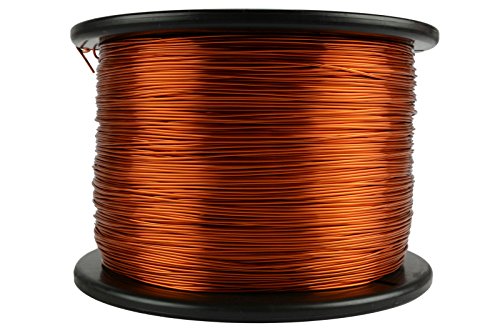TEMCo 18 AWG Enameled Copper Magnet Wire - 10 lb (1990 ft) High Temperature 200°C for Motor Coil Winding, Transformers & DIY Electronics Projects