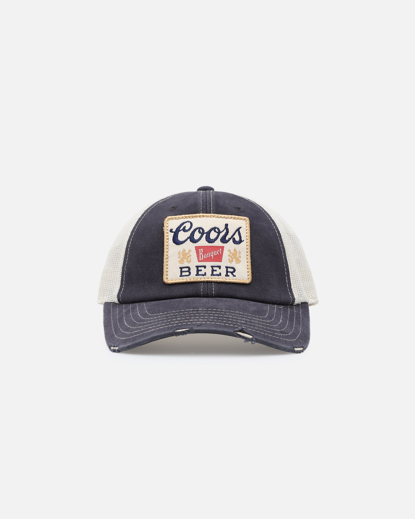 American Needle Orville Trucker Snapback Hat - Vintage Stone Washed Adjustable Cap for Men & Women - Perfect for Casual Wear, Sports & Outdoor Activities