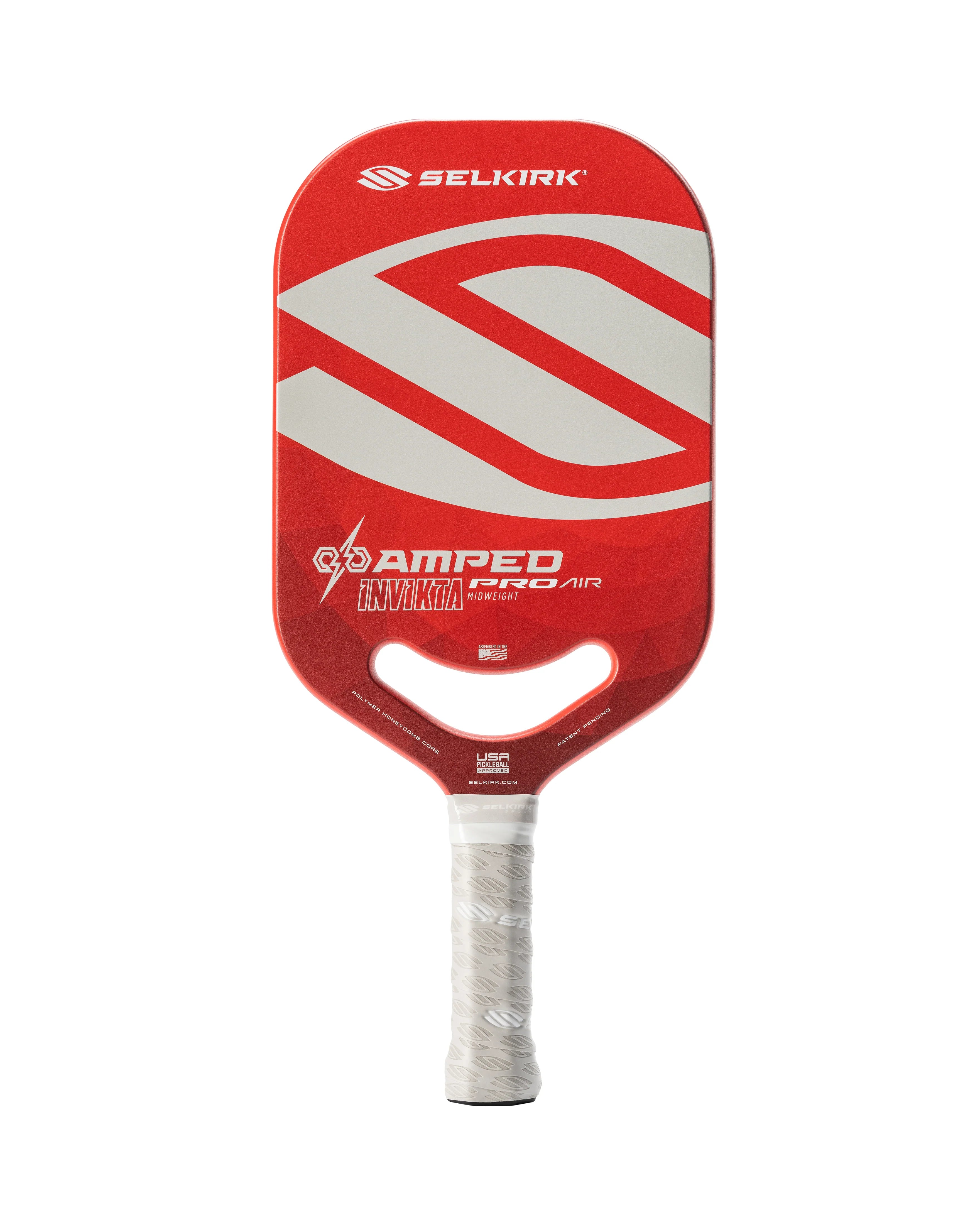 Selkirk AMPED Pro Air Pickleball Paddle - Red | High-Performance Carbon Fiber Surface for Spin & Control | Perfect for Competitive Play & Outdoor Games