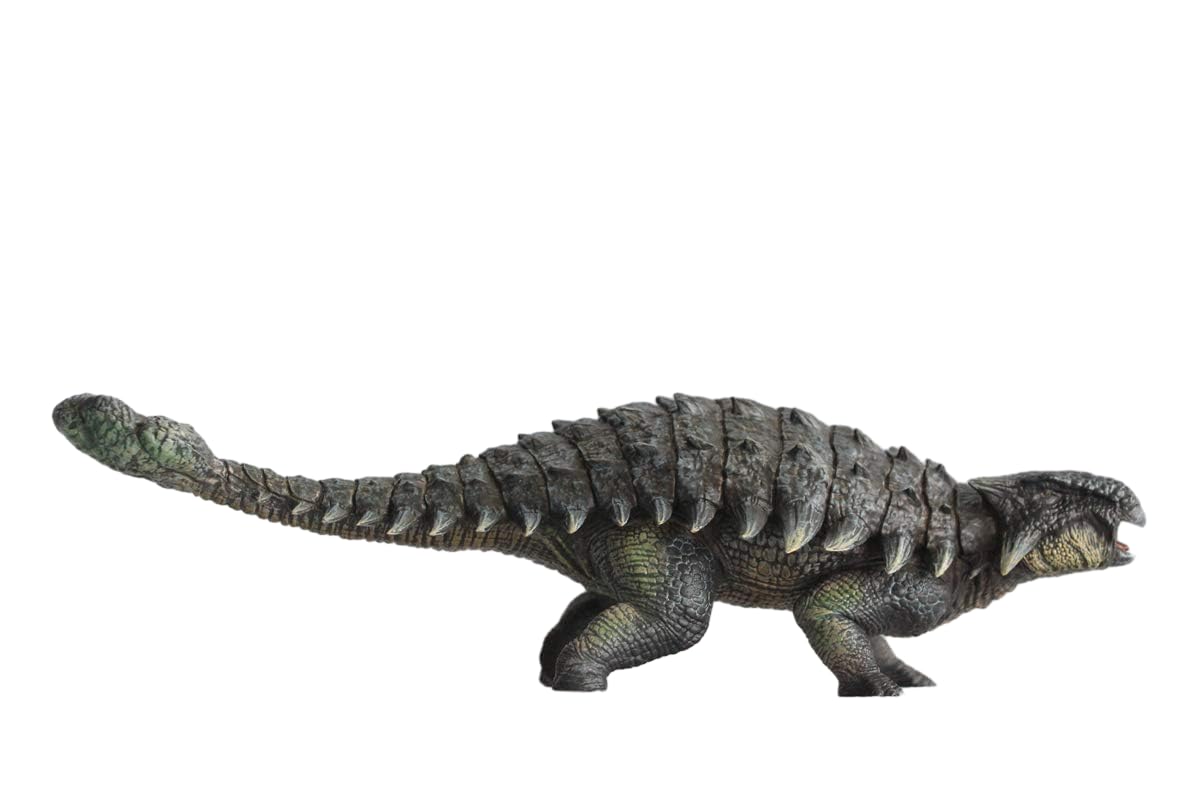 1/35 Scale Ankylosaurus Dinosaur Model - Realistic PVC Ankylosauridae Collector Toy for Adults | Blue Dinosaur Figure for Home Decor, Office Display & Dinosaur Enthusiast Gift