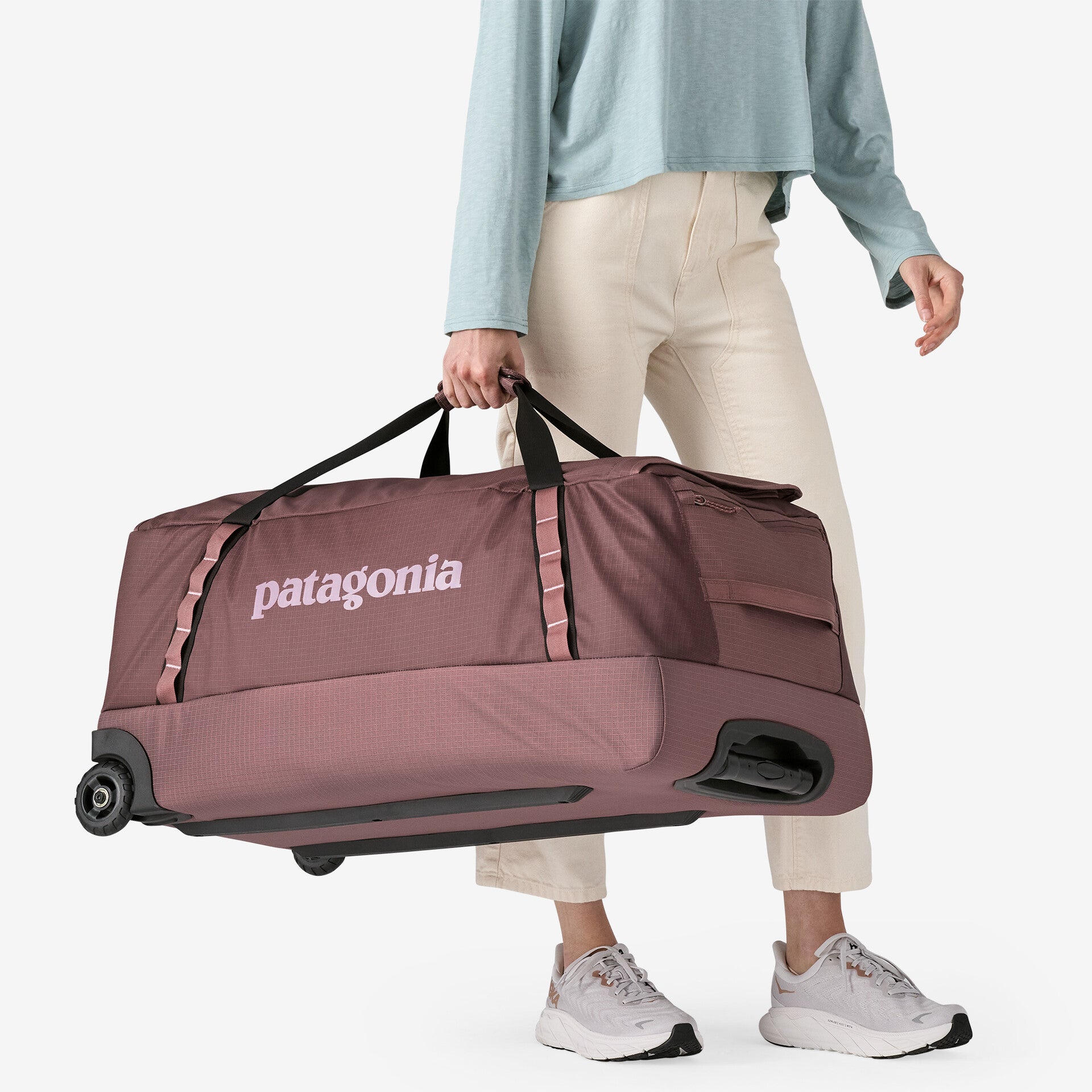 Black Hole® Matte Wheeled Duffel Bag 100L - Large Water-Resistant Travel Luggage for Camping, Gym & Adventure Trips - Model 49388