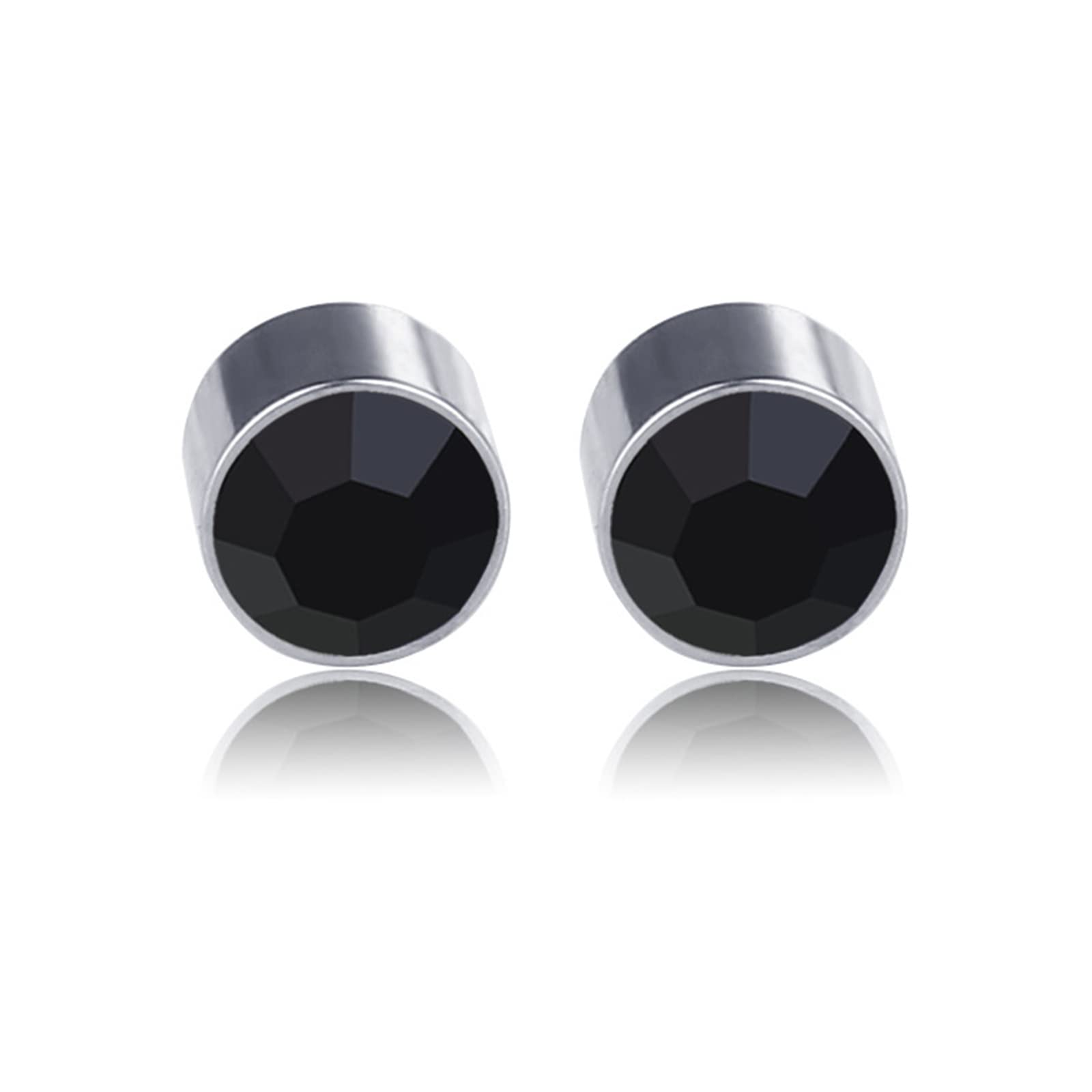 Magnetic Lymph Detox Earrings for Weight Loss & Slimming – Non-Piercing Acupressure Therapy Jewelry (Black) – Perfect for Wellness Enthusiasts & Holistic Healing