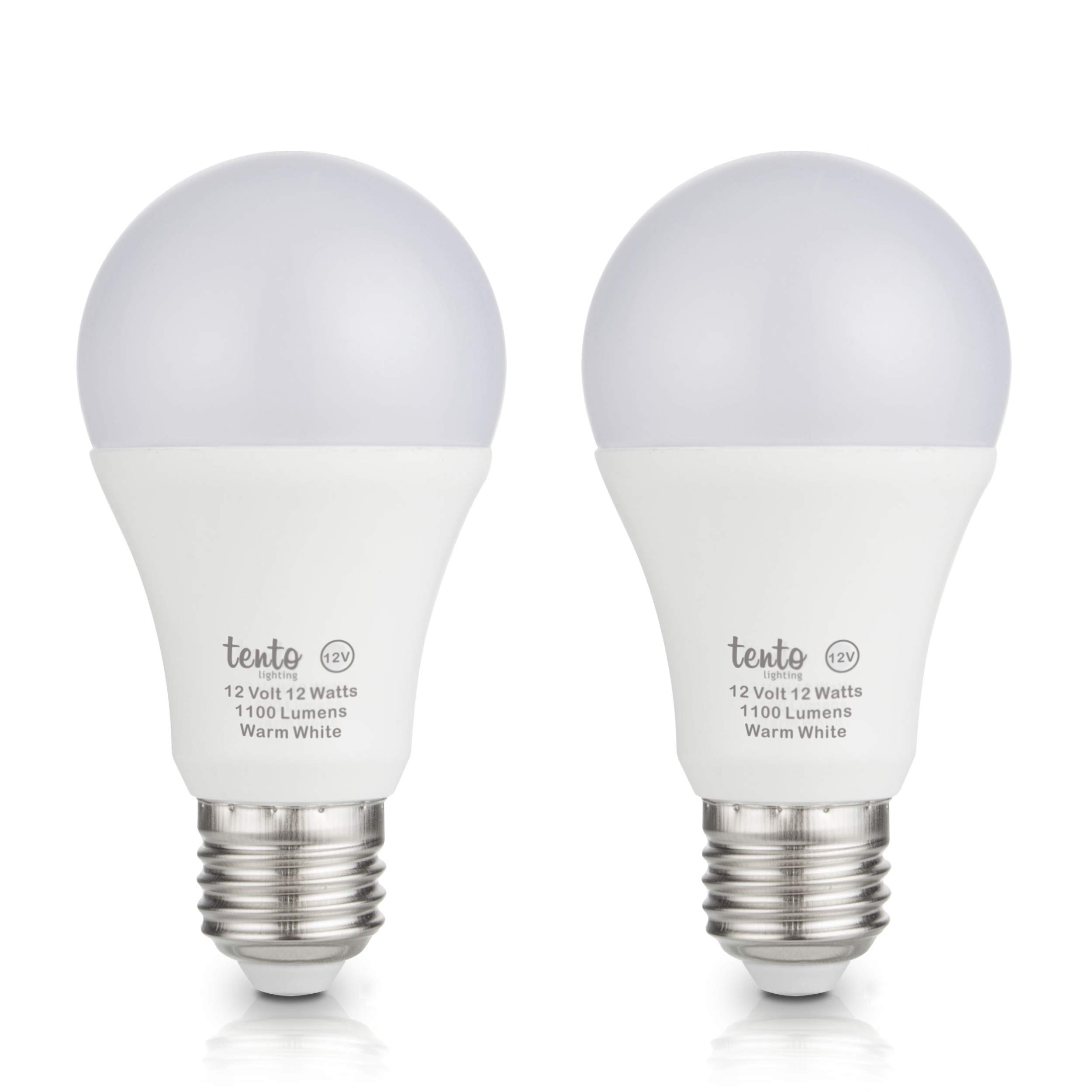 12V E26 LED Bulb - 12W 1200 Lumens Energy Efficient RV & Off-Grid Lighting for Campers, Trailers, and Tiny Homes