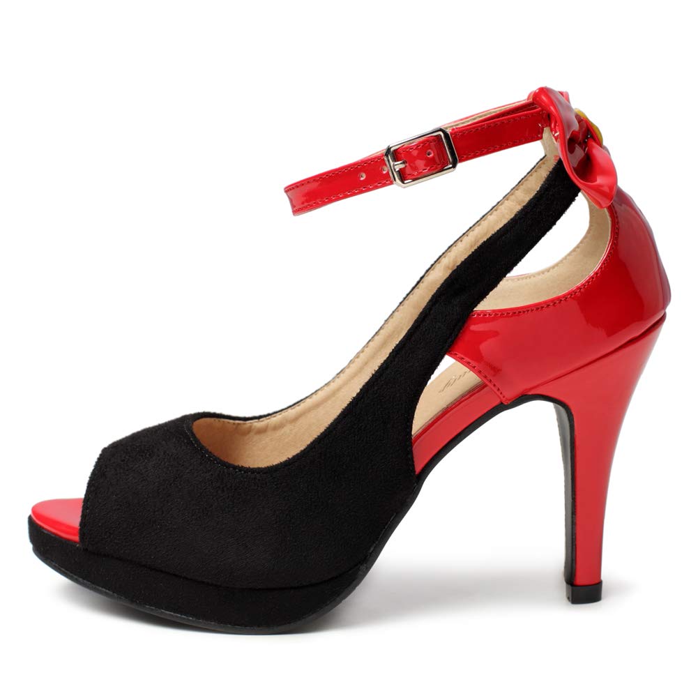 Getmorebeauty Women's High Heel Ankle Strap Dress Sandals - Elegant Pointed Toe Pumps for Weddings, Parties & Evening Events