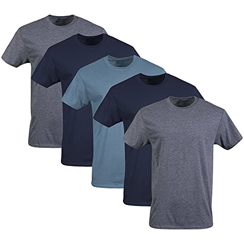 Navy/Heather Navy/Indigo Blue (5-pack)