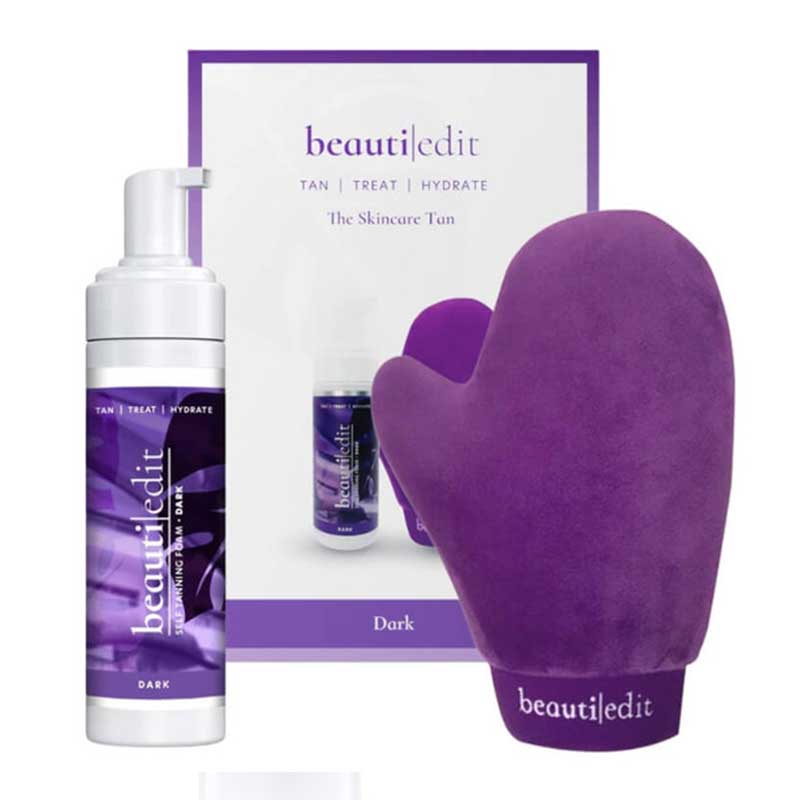 Beauti Edit Skincare Tan Gift Set - Self Tanning Lotion & Bronzer Kit for a Natural Glow - Perfect for Vacation, Summer, and Special Occasions