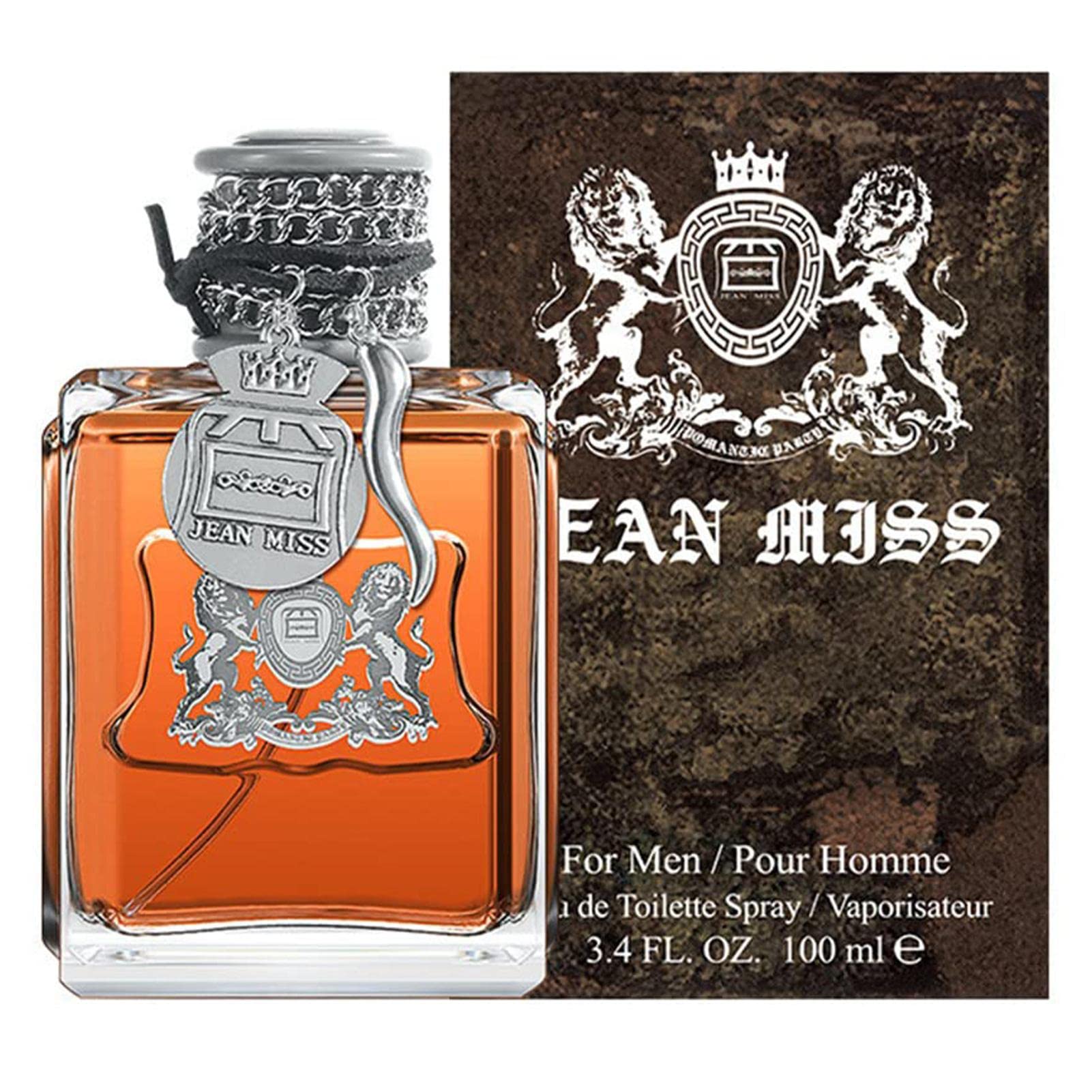 100ml Cologne Perfume Spray for Men - Long Lasting Romantic Fragrance with Pheromones | Travel Size Body Mist for Neck, Ears, Wrists & Chest | Perfect for Date Night, Office & Special Occasions