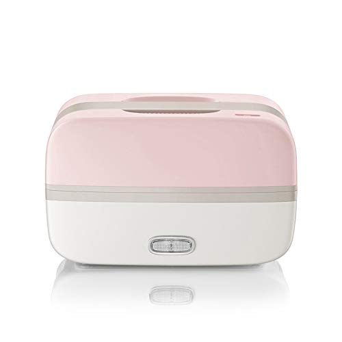 Portable Electric Lunch Box - Mini Rice Cooker & Food Warmer with Stainless Steel Inner Pot | Perfect for Office, Travel & Outdoor Cooking | Fast Heating Bento Box for Hot Meals On-The-Go
