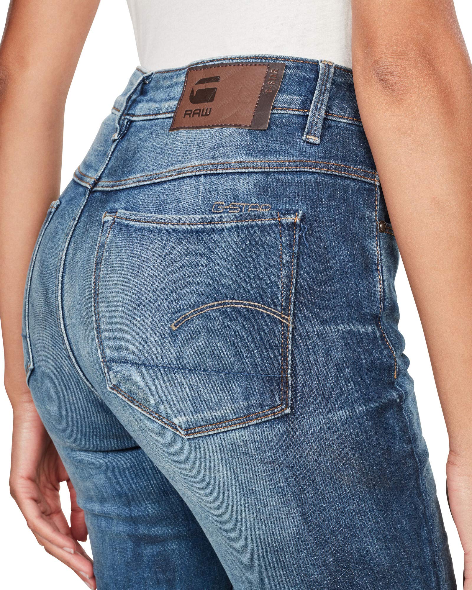 G-Star Raw 3301 High Skinny Women's Jeans - Blue Denim Pants for Women (EU 34 / US 24/30) | Perfect for Casual Wear, Night Out & Everyday Fashion