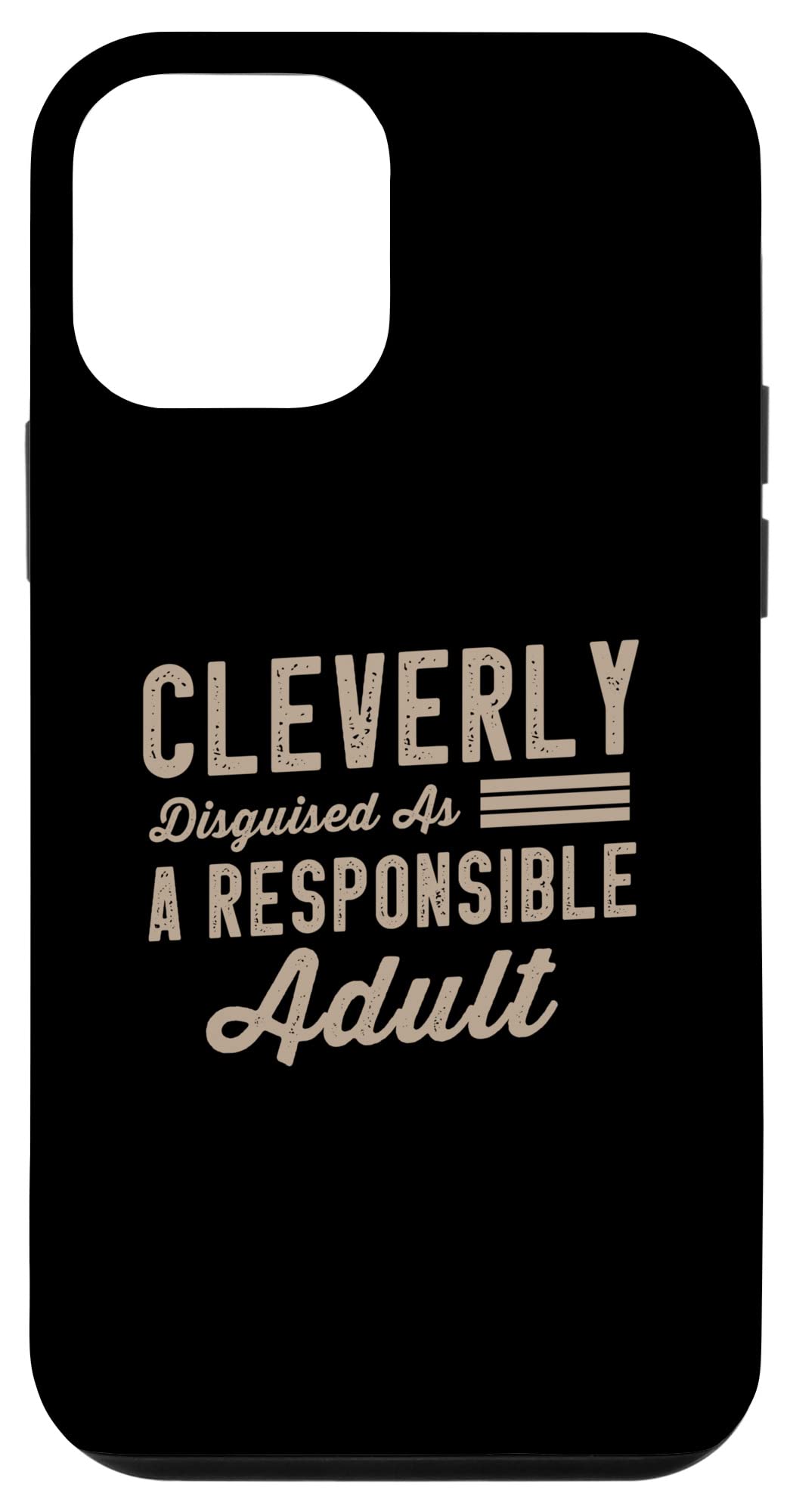 iPhone 12 Mini Funny Sarcasm Case - Perfect for Office & Daily Use