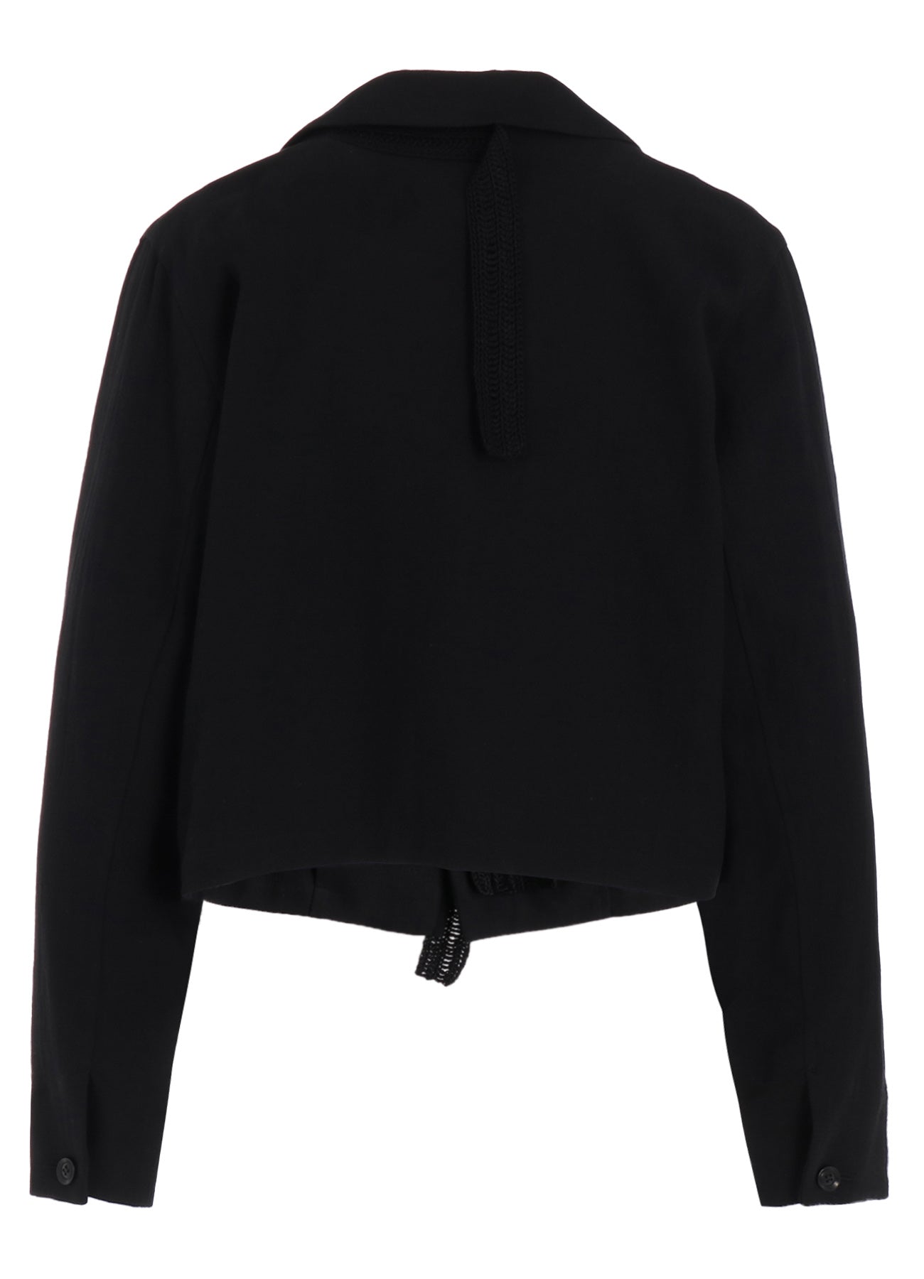 Soft Cotton Flax Viyella Crochet 3-Button Blouson Jacket for Women - Perfect for Spring Layering & Casual Outfits