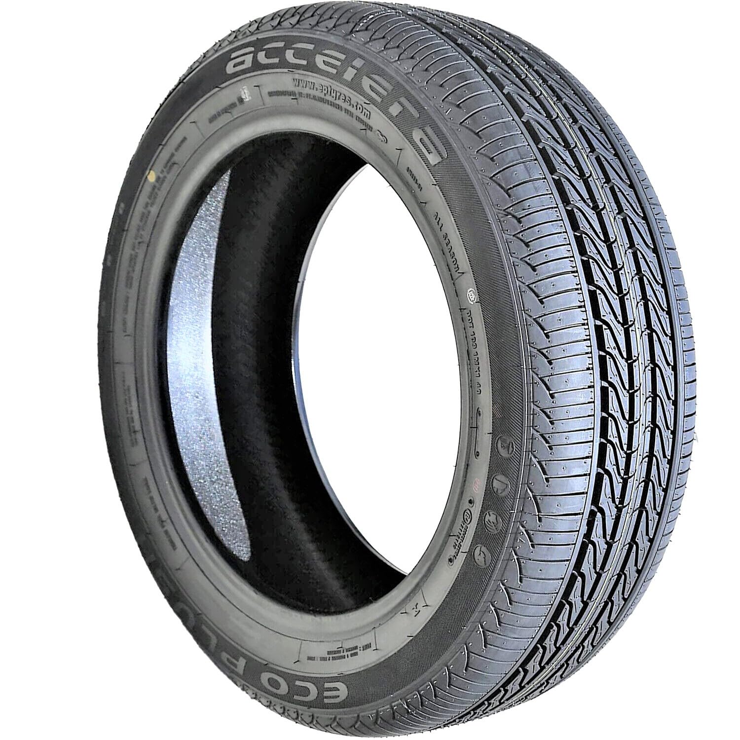 Accelera Eco Plush All-Season Radial Tire 215/65R16 102V - High Performance Tires for Sedans, SUVs & Crossovers | Durable Traction for Year-Round Driving in Rain, Snow & Dry Conditions
