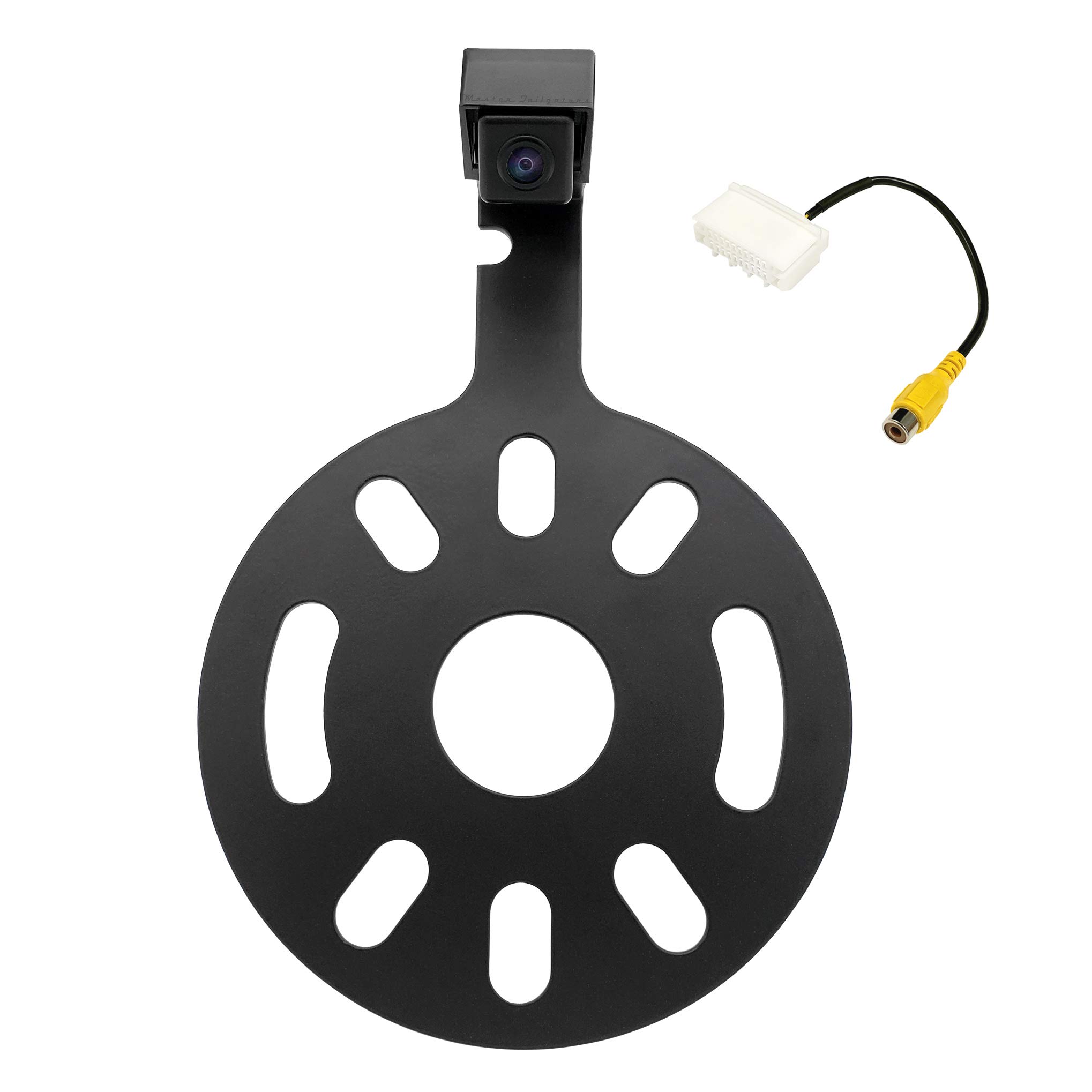 Jeep Wrangler Spare Tire Mount Backup Camera - OEM Monitor Adapter Replacement for Tailgaters | Off-Road Adventure & Parking Safety Solution