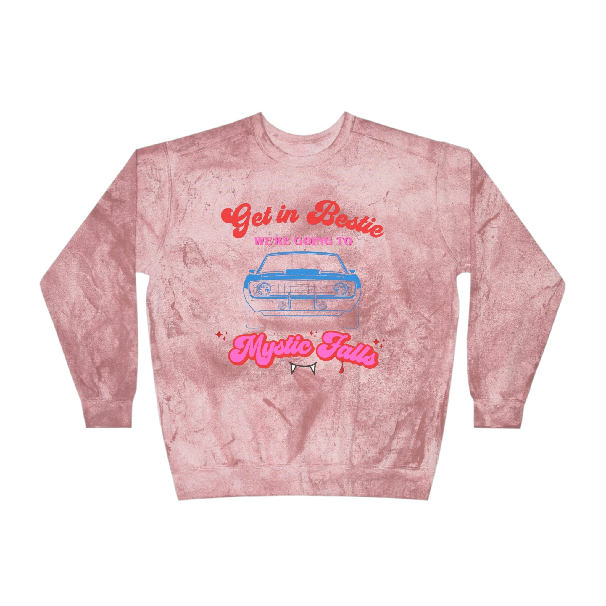 Salvatore Brothers TVD Hoodie - Mystic Falls Crewneck Sweatshirt | The Vampire Diaries Merchandise & Fan Gift | Perfect for Cosplay, TV Show Parties & Vampire Diaries Lovers