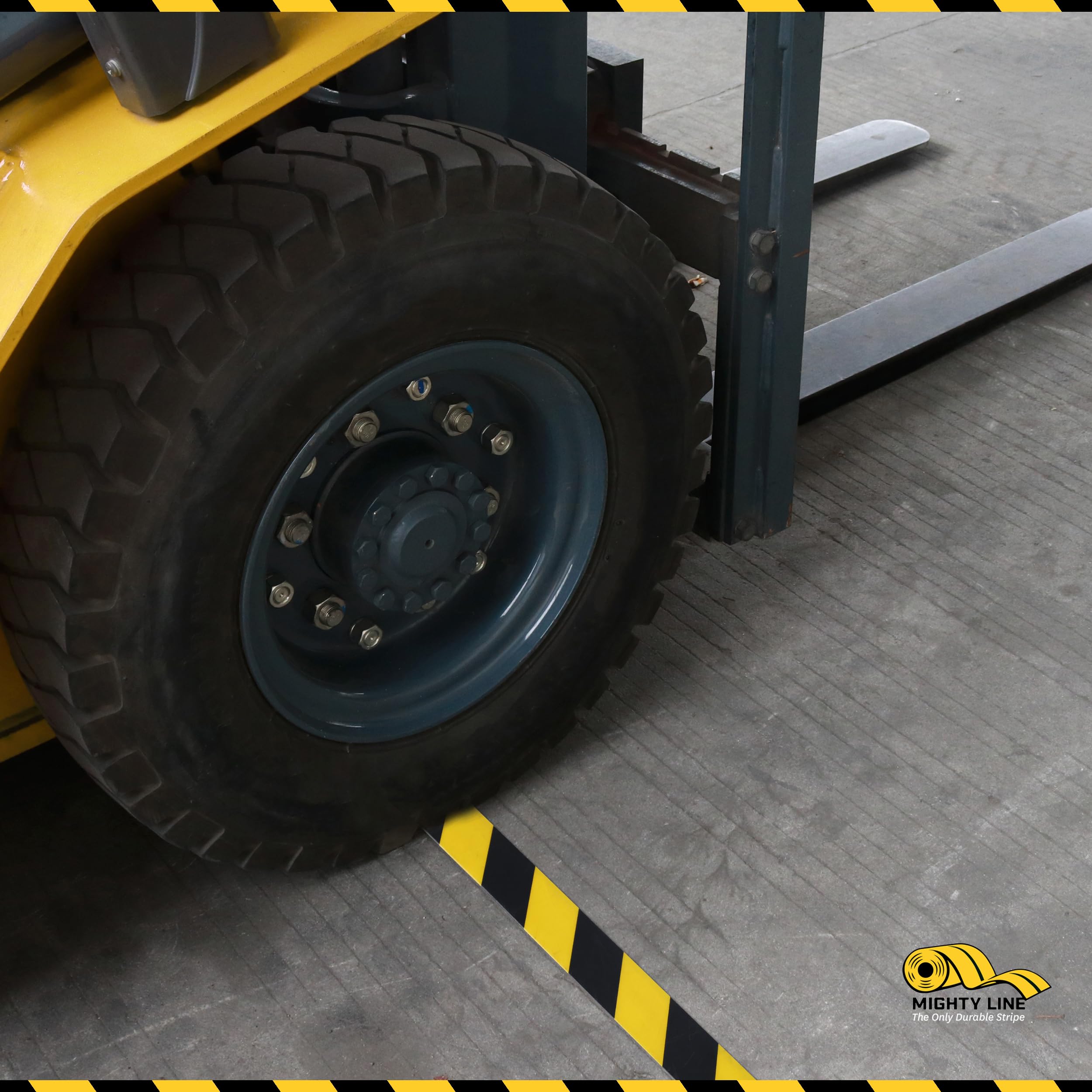 Industrial Heavy-Duty Mighty Line Floor Marking Tape - 6