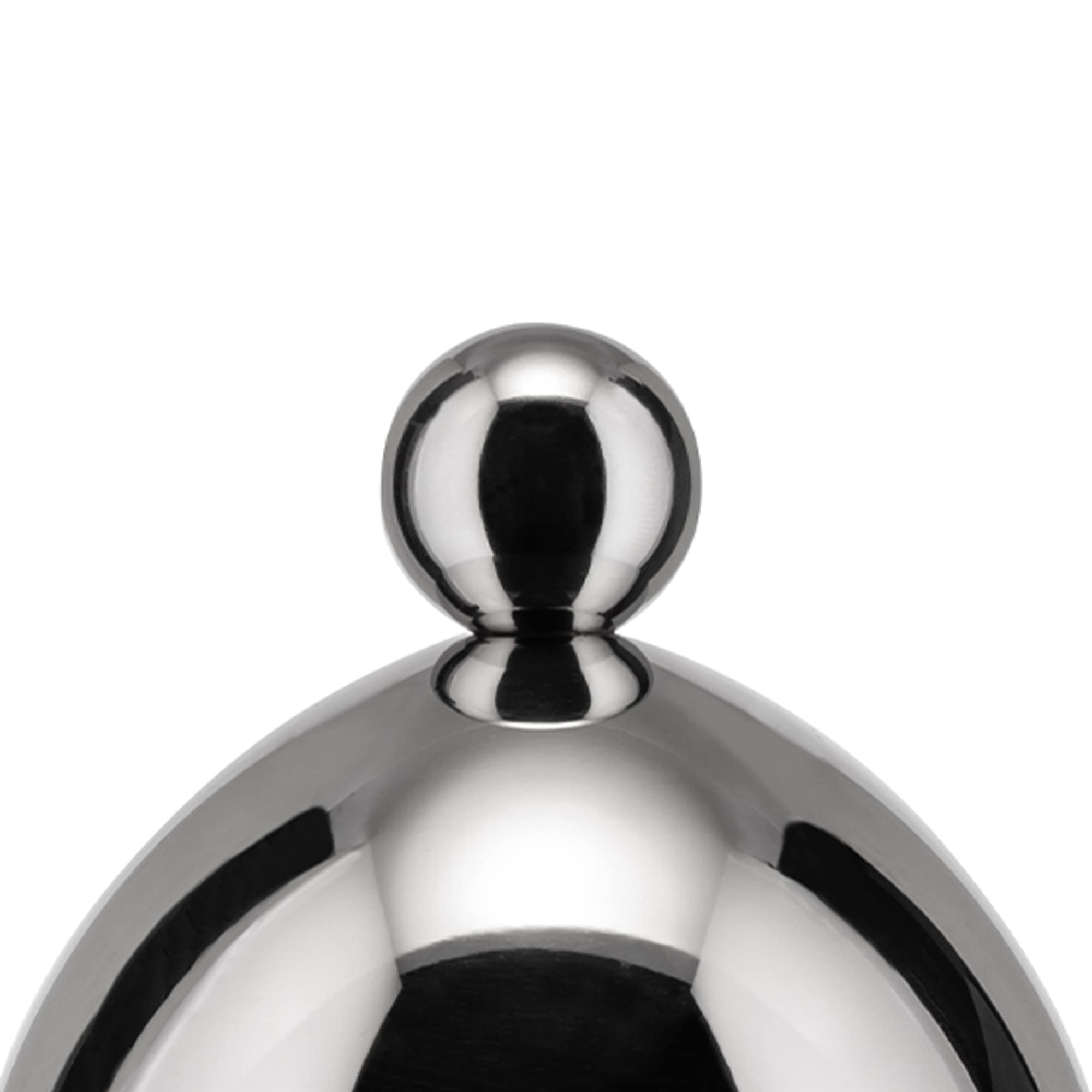 Alessi Stainless Steel Sugar Bowl with Spoon - Elegant Sugar Container for Coffee, Tea & Desserts | Perfect for Home, Kitchen & Dining Table Decor