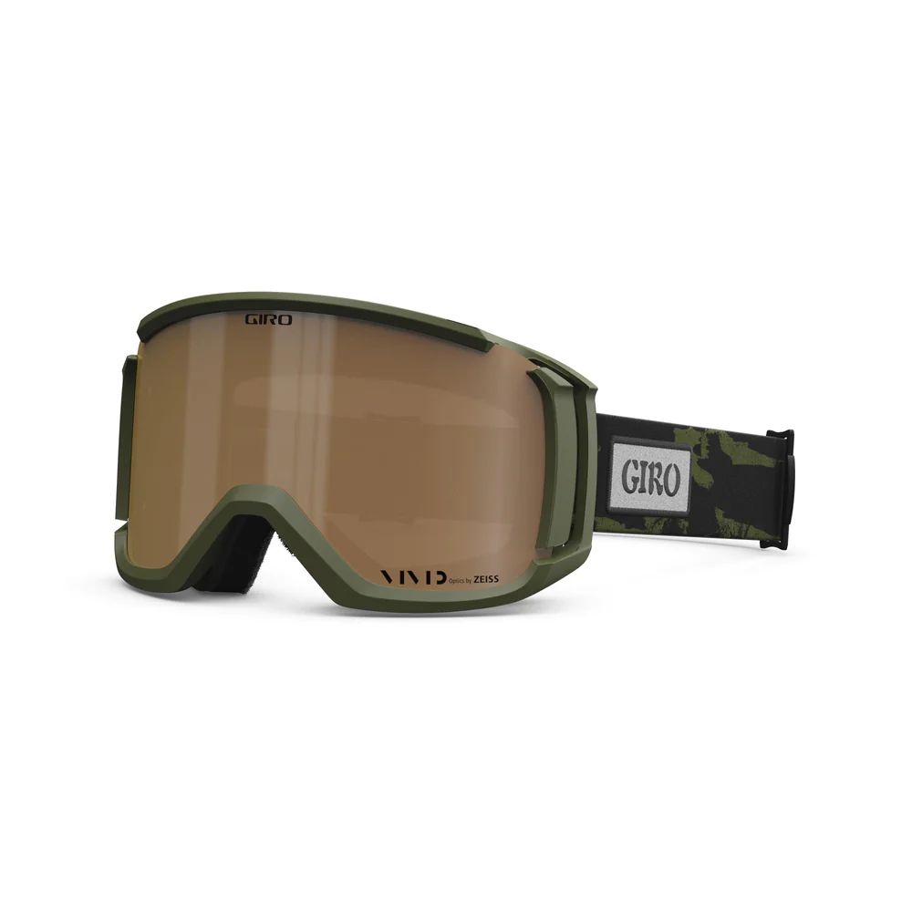 Giro Revolt Men's Ski Goggles - Anti-Fog, UV Protection, Trail Green/Vivid Petrol S2 Lens - Perfect for Skiing, Snowboarding & Winter Sports