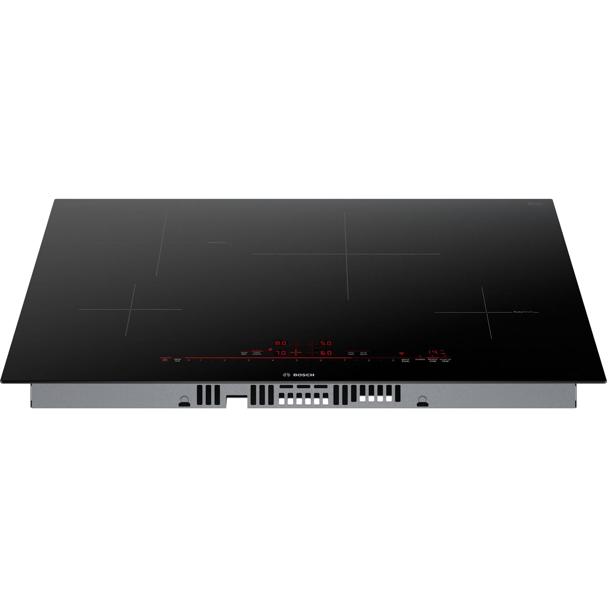 Bosch 30 Inch Induction Cooktop NIT8060UC - Black Glass Electric Stove for Modern Kitchen | Fast Heating, Energy Efficient Cooking for Home Chefs
