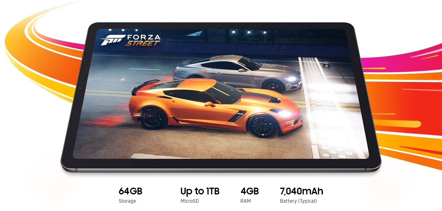 Samsung Galaxy Tab S6 Lite 10.4-inch Android Tablet - 64GB WiFi, Oxford Gray (Renewed) with S Pen Included - Perfect for Students, Artists & Professionals - Model SM-P610NZAAXAR