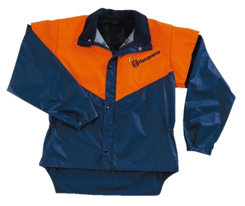 Husqvarna 605000262 Pro Forest Protective Jacket for Men - Durable Workwear with Safety Features - Large Size - Ideal for Logging, Forestry & Outdoor Work Protection