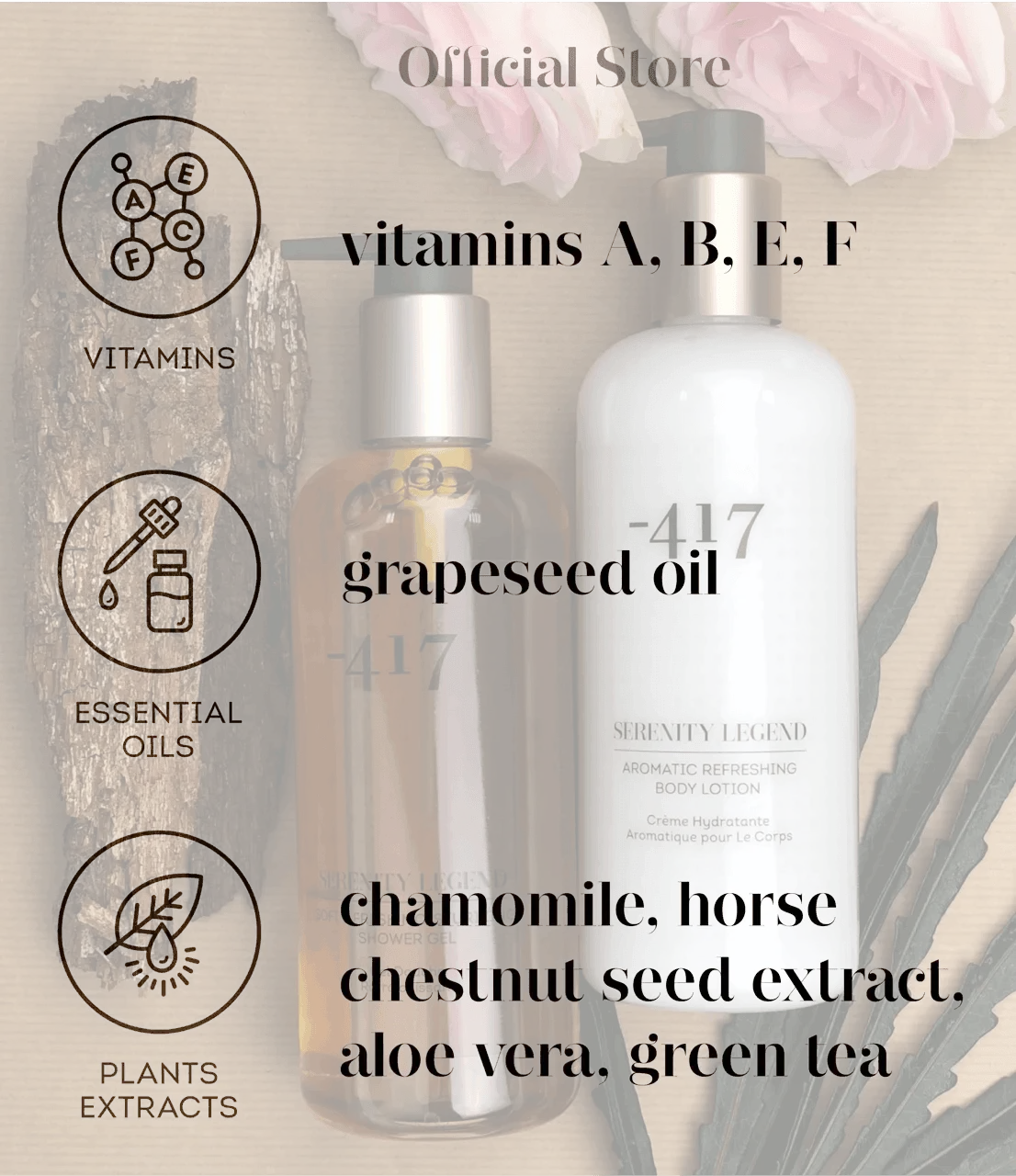 Minus 417 Soft & Fresh Moisturizing Shower Gel - Hydrating Body Wash for Dry Skin, Gentle Cleansing with Natural Ingredients - Perfect for Daily Use & Relaxing Bath Time