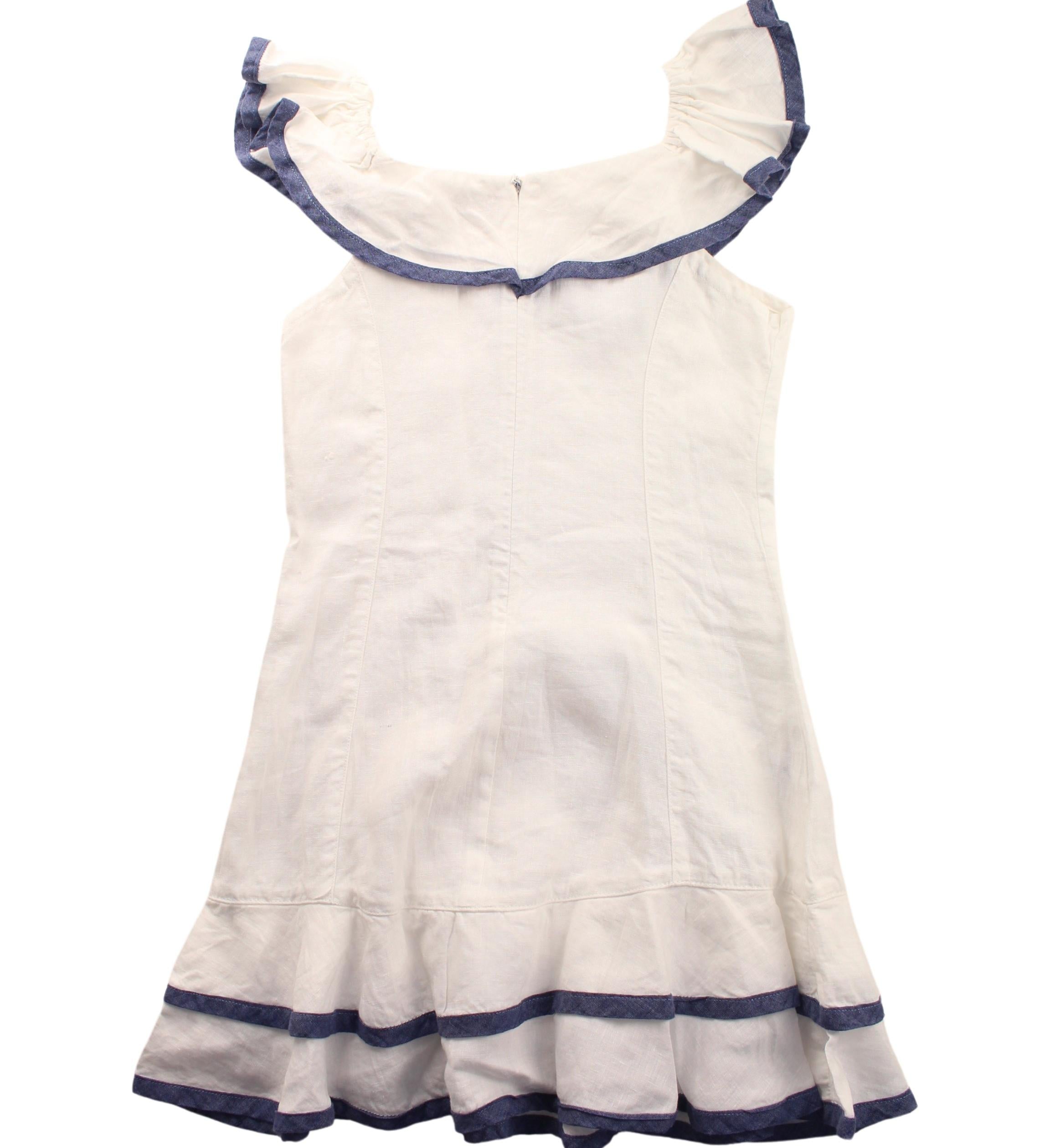100% Cotton Capri Sleeveless Summer Dress for Girls Size 6T - Perfect for Beach Vacations, Birthday Parties & Casual Outings