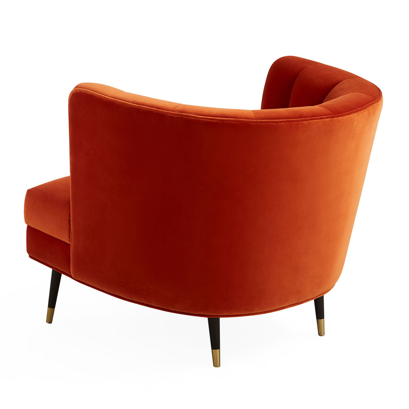 Draper Club Chair - Modern Upholstered Lounge Chair for Living Room, Office & Reading Nook - Comfortable Fabric Armchair with Sturdy Wooden Legs