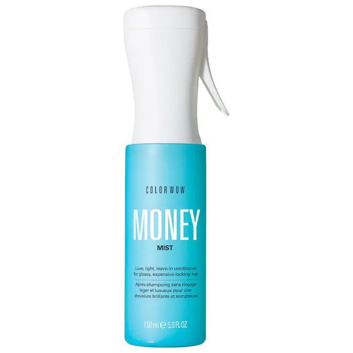 Color Wow Money Mistâ¢ Leave-In Conditioning Spray for Frizz Control & Shine - Hydrating Hair Treatment for All Hair Types - Perfect for Daily Styling & Heat Protection