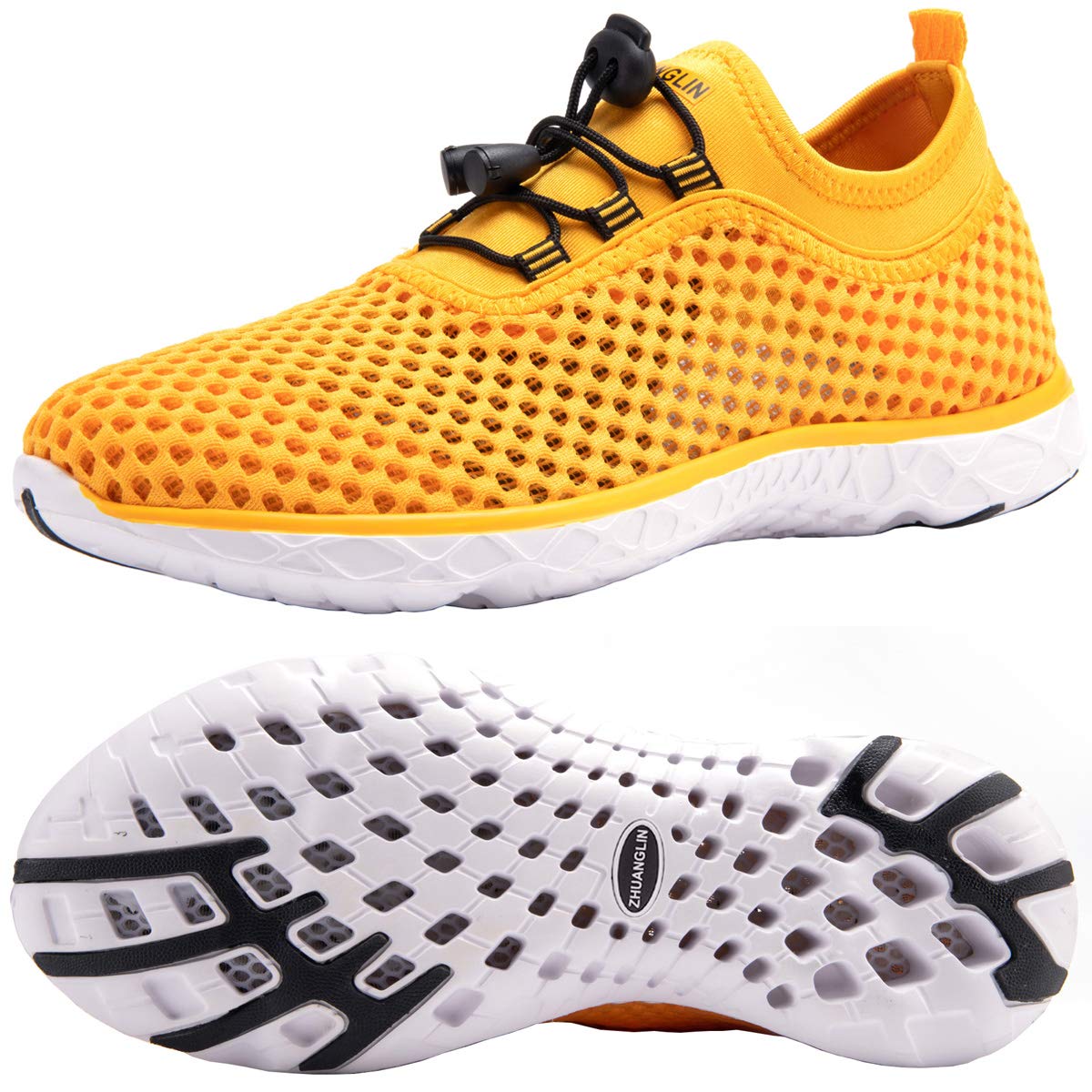 **Men's Quick-Drying Aqua Water Shoes for Swimming, Beach, and Outdoor Activities**