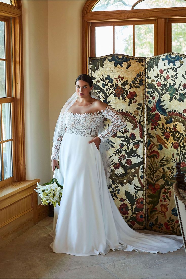 Jenny Yoo Bradley Gown - Elegant Wedding Dress for Brides | Perfect for Beach, Garden & Formal Weddings
