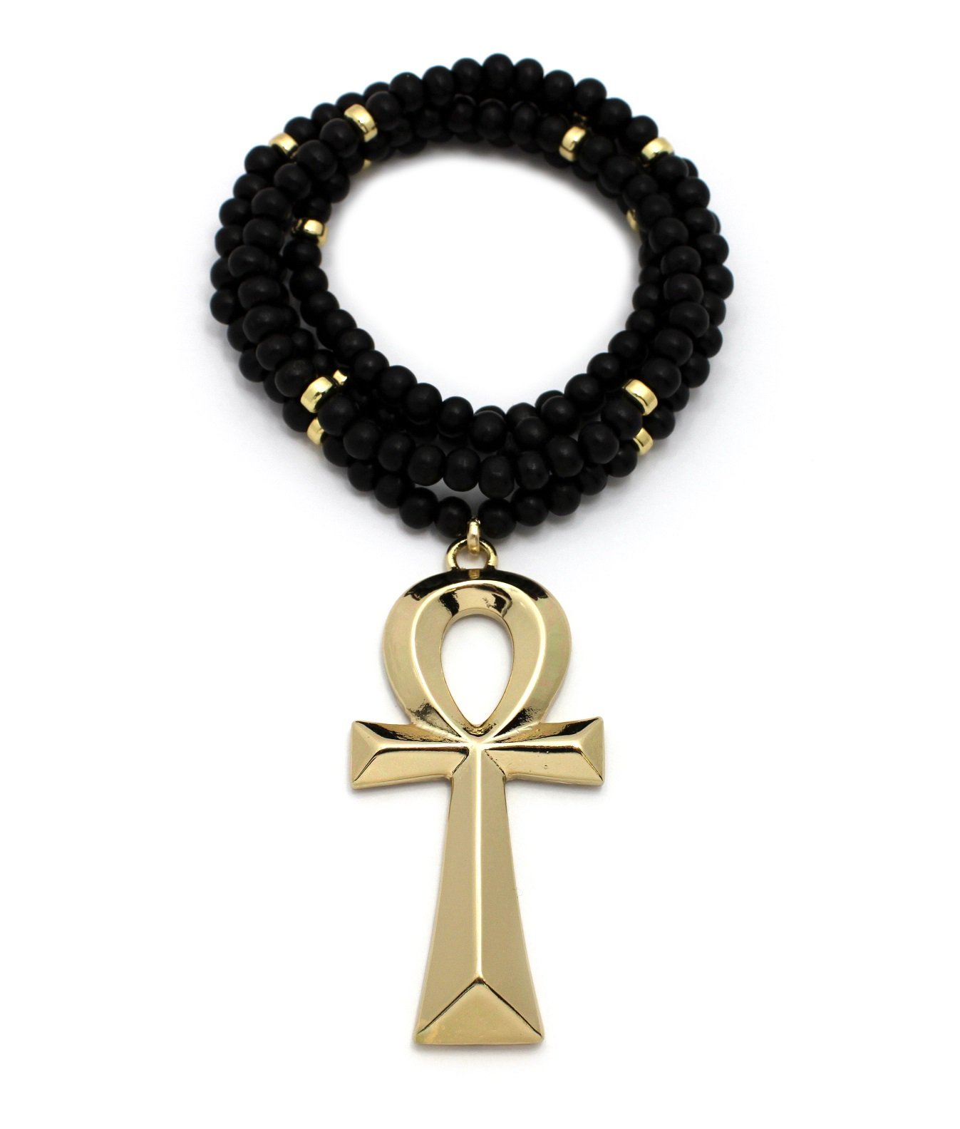 Egyptian Ankh Pendant Necklace - 6mm 30