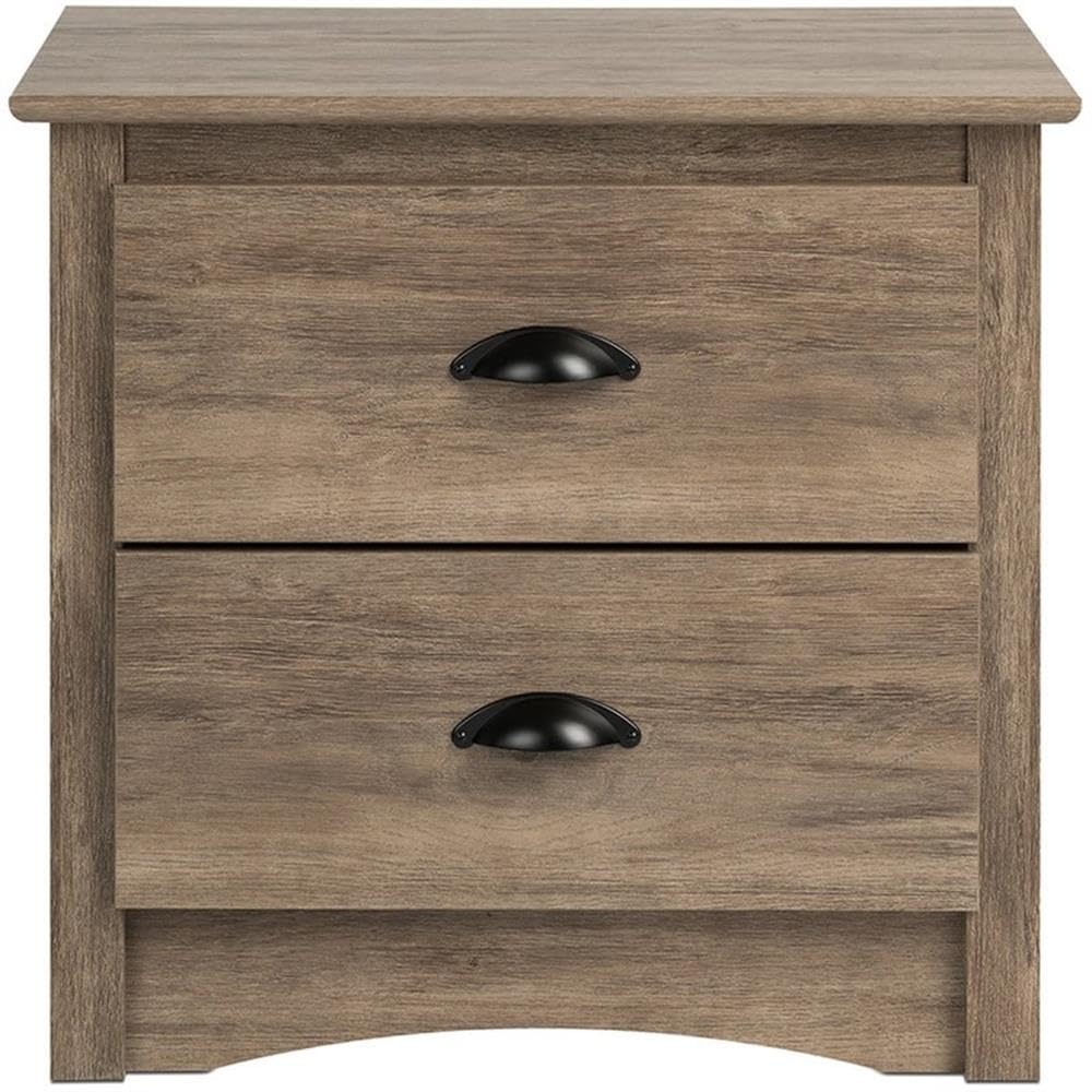 **Home Square 3-Piece Queen Bedroom Set - Platform Bed & 2 Nightstands with Drawers | Modern Bedroom Furniture for Small Spaces & Guest Rooms**
