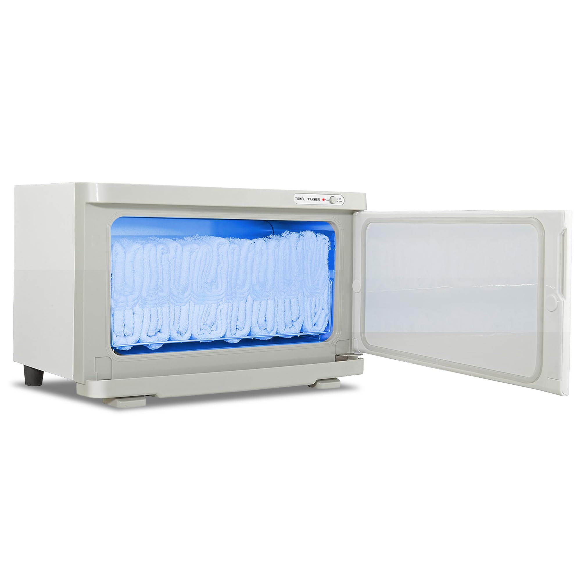 Pursonic 8L Professional Towel Warmer with UV Sterilization | 360° Heating & Separate Water Tank | Aluminum Interior | Perfect for Bathroom, Spa, Salon & Home Use | White | Warm Towels for Relaxation & Hygiene