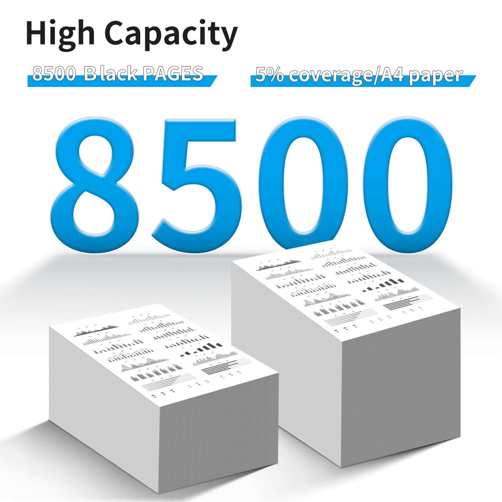 High-Capacity C315 Toner Cartridge for Xerox C310/C315 Printer - 8,500 Pages - Compatible with 006R04364, 006R04356, C310DNI, C315DNI Color Multifunction Printers (Black) - Perfect for Office Printing & High-Volume Document Needs