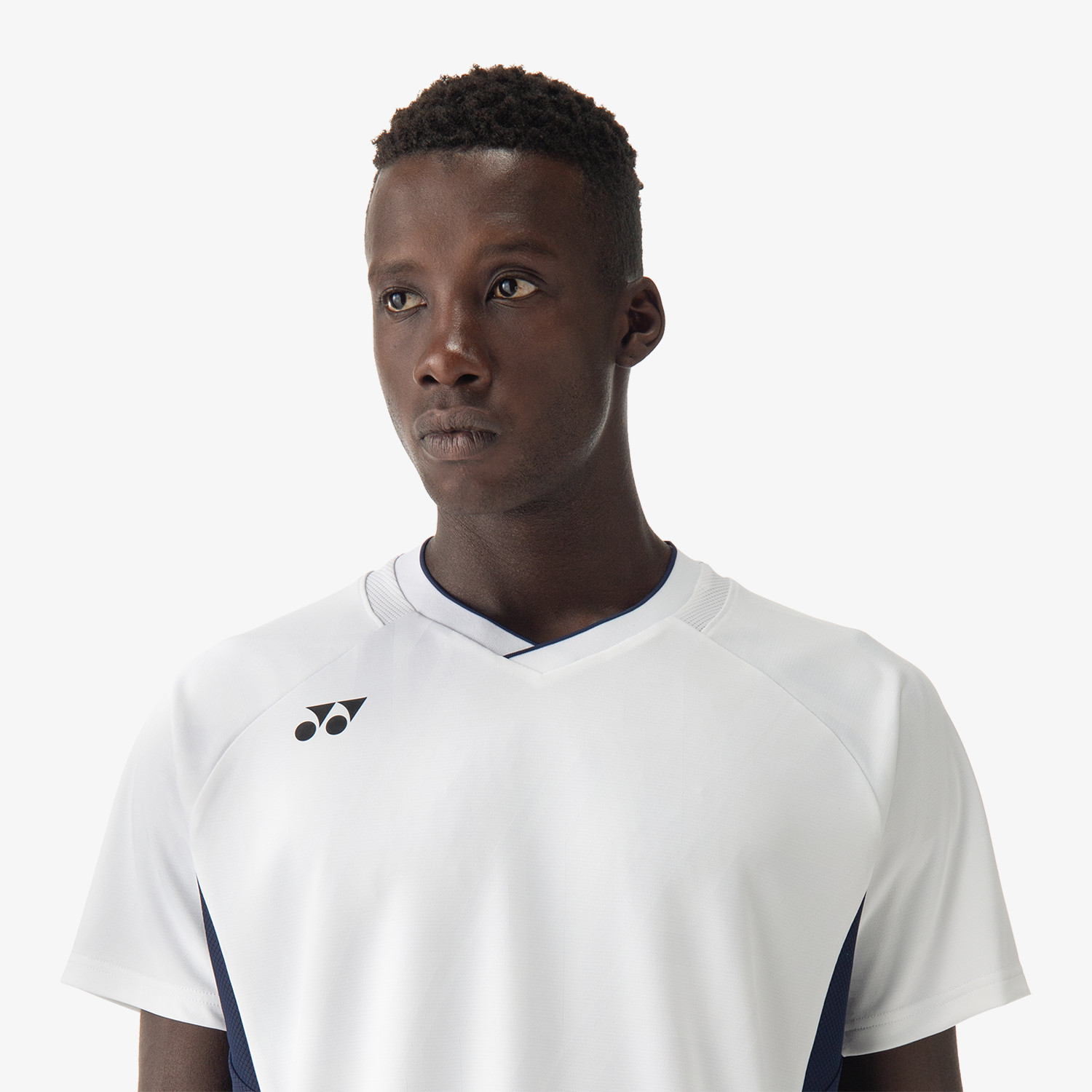 Yonex Men's Crew Neck Tennis Shirt 10632 - White | Moisture-Wicking Performance Fabric for Tennis & Casual Wear