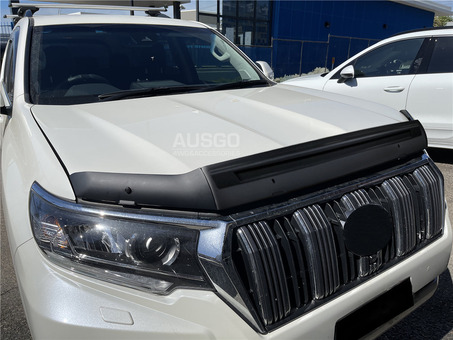 Toyota Land Cruiser Prado 150 (2018-2024) Weather Shields & Bonnet Protector - Durable Car Accessories for Rain & Sun Protection - Perfect for Off-Road Adventures & Daily Commutes