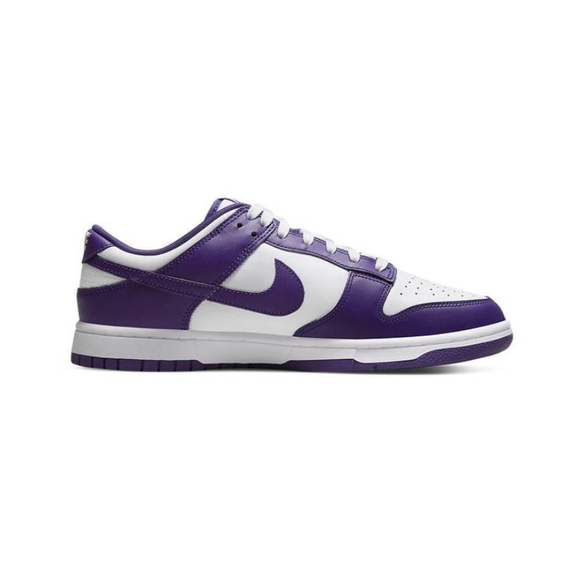 Nike Dunk Low White Court Purple Sneakers - Men's & Women's Basketball Shoes for Casual Wear & Street Style