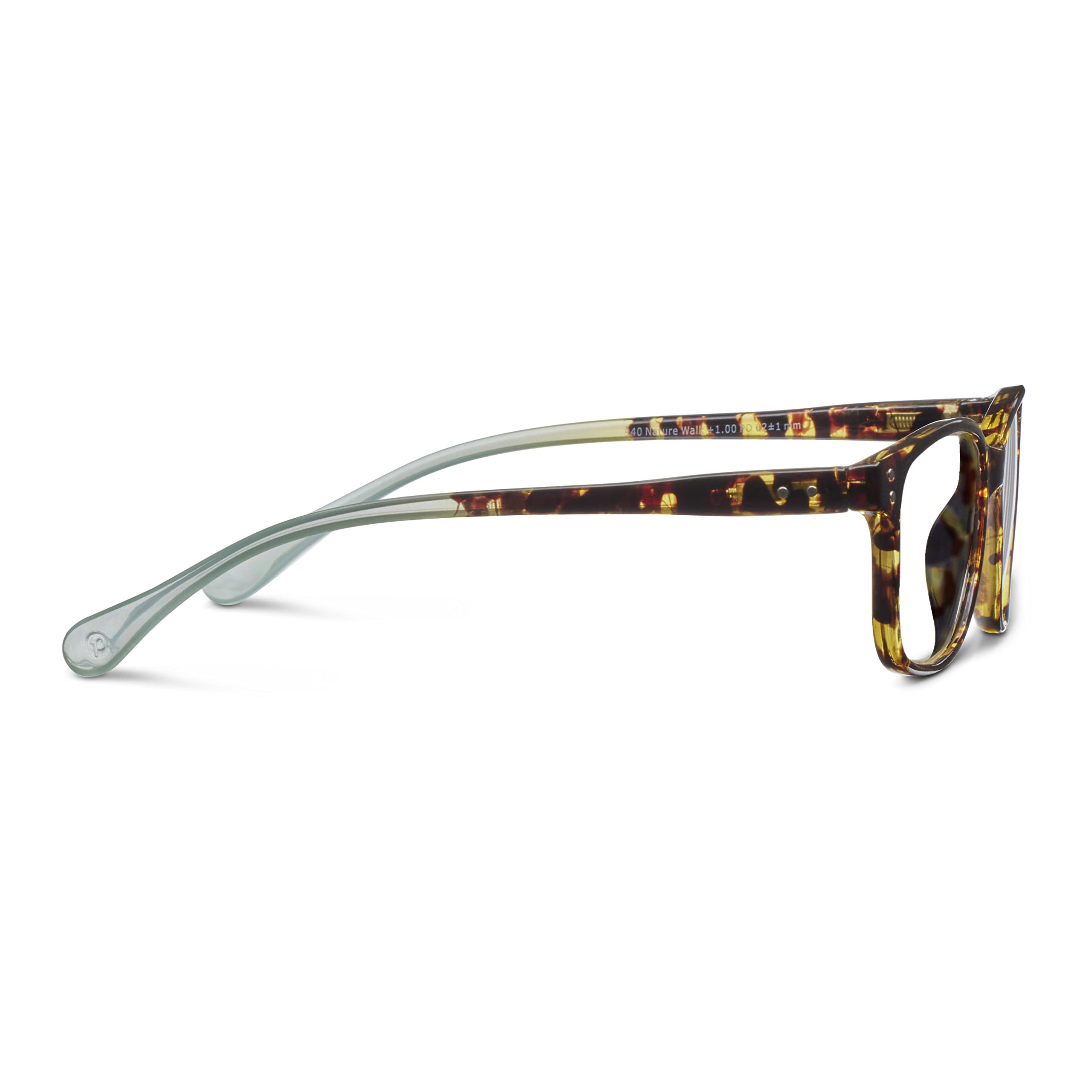 Peepers by PeeperSpecs Women's Reading Glasses - Nature Walk Pattern - Lightweight & Stylish Readers for Women - Perfect for Reading, Crafts & Outdoor Activities