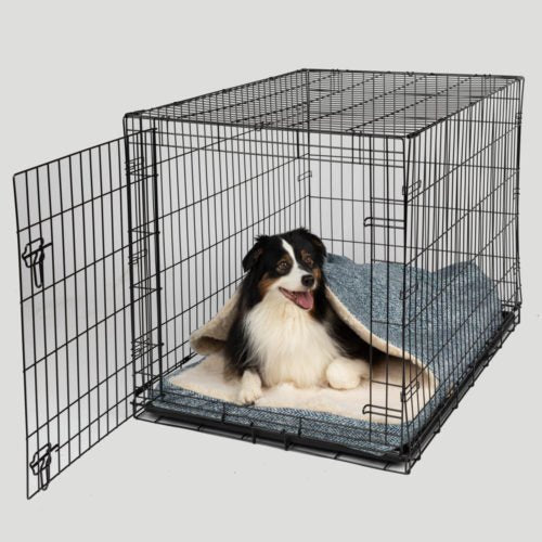 Cozy Cave Dog Crate Bed - Soft Washable Pet Bed for Small Medium Dogs - Perfect for Crates, Kennels & Home Use