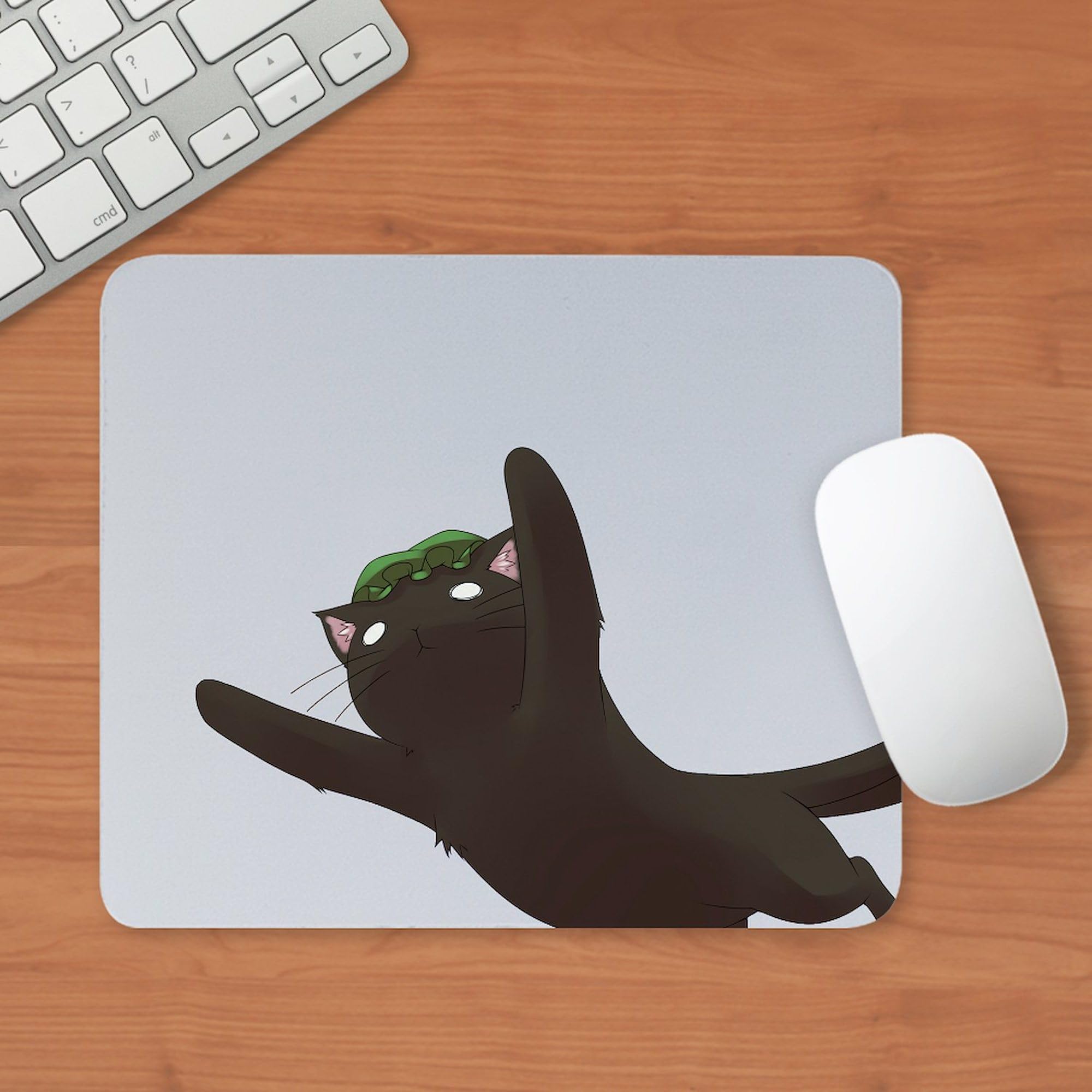 Touhou Chen Gaming Mouse Pad - Non-Slip Rubber Base for PC & Computer Gaming | Perfect for Anime Fans & Esports Enthusiasts