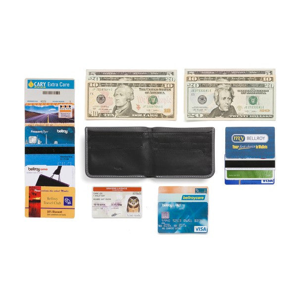 Bellroy Hide & Seek Wallet - Slim RFID Blocking Leather Wallet for Men | Perfect for Everyday Carry, Travel & Minimalist Lifestyle