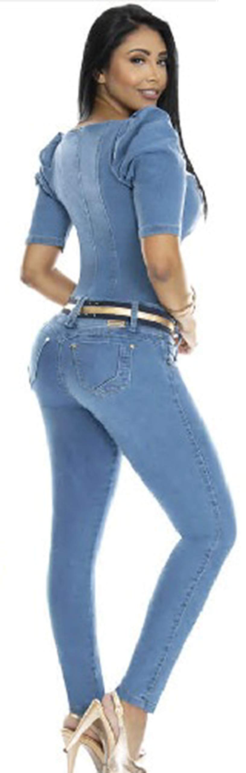 Colombian Butt Lifting Jumpsuit - Shapewear Bodysuit for Women | Tummy Control & Booty Enhancement | Perfect for Workout, Party & Everyday Wear