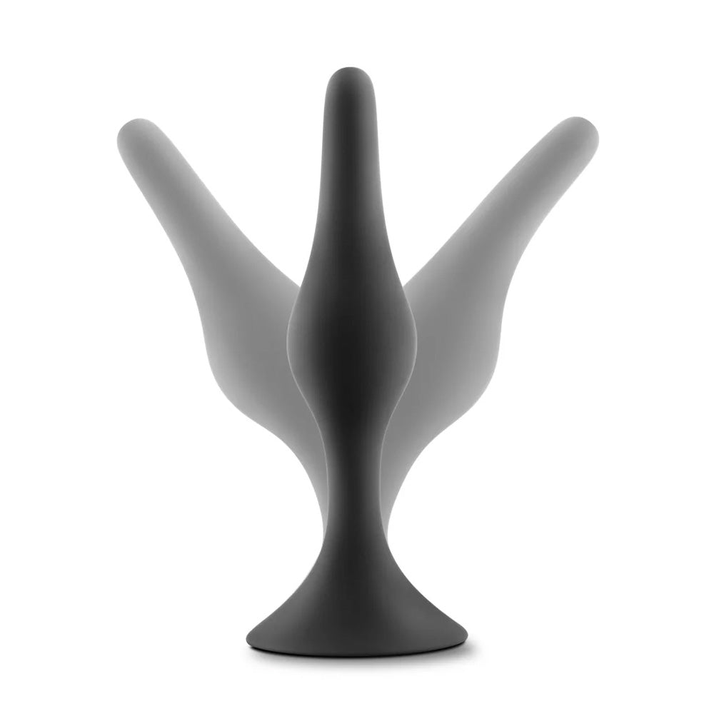 Anal Adventures Platinum Silicone Beginner's Butt Plug - Small Size for Comfortable Anal Training | Perfect for First-Time Users & Couples Play