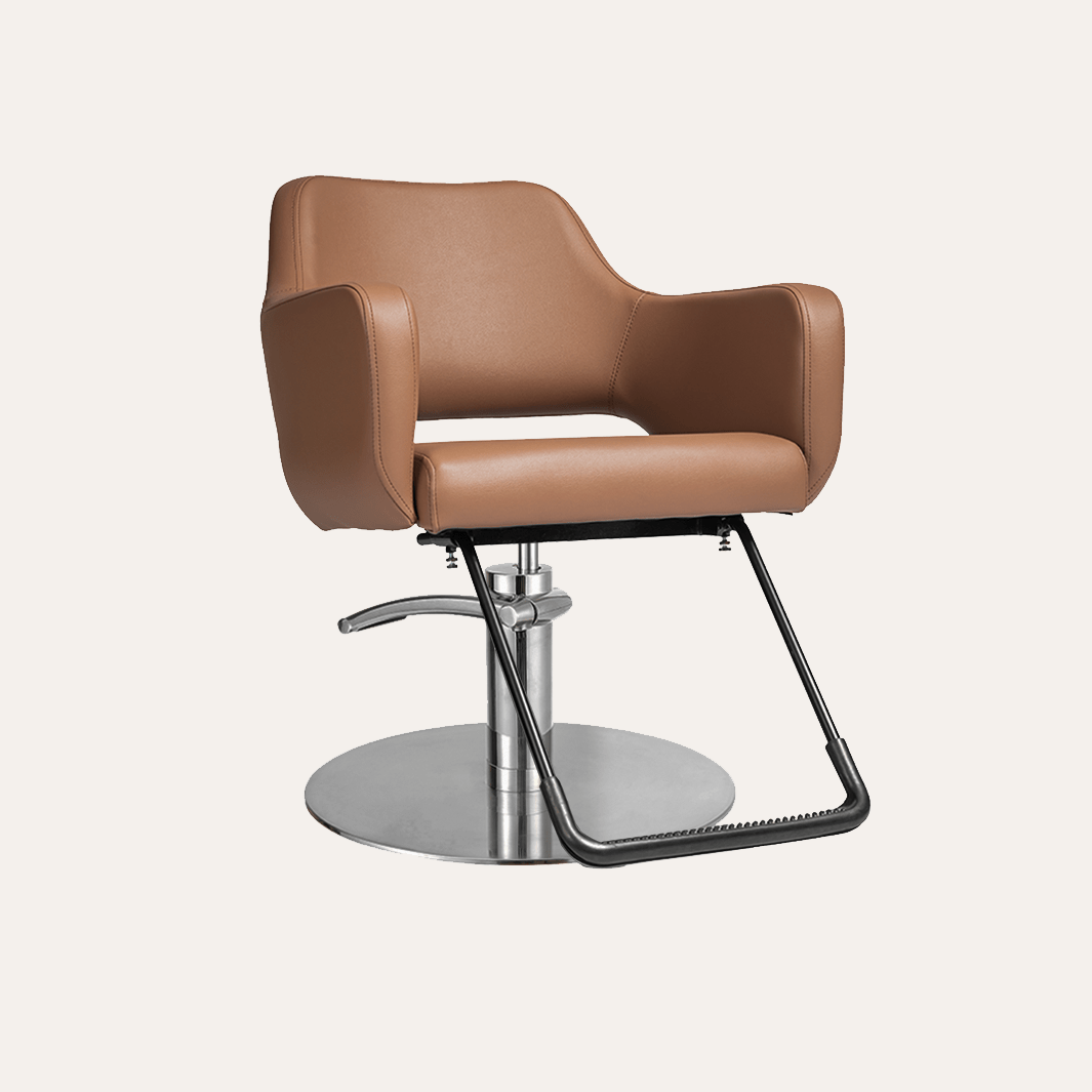 Stylish Salon Chair for Hair Styling & Barber Shop - Ergonomic & Durable Beauty Salon Furniture for Hairdressers & Clients - Perfect for Home Salons & Professional Beauty Spaces