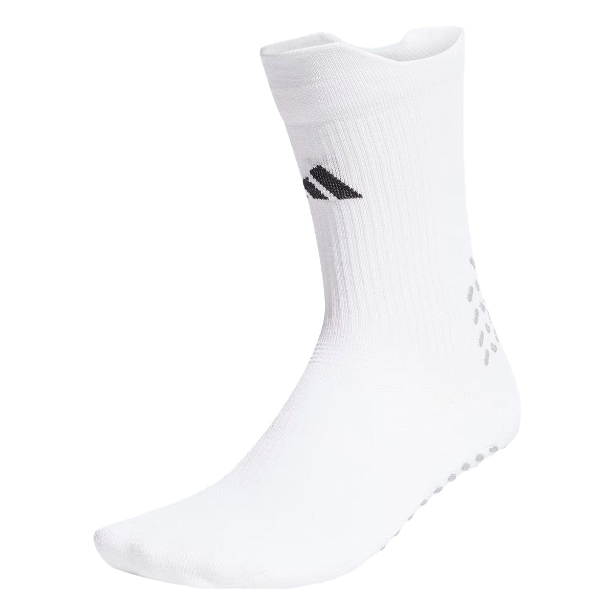Adidas Performance Cushioned Crew Grip Socks for Men & Women - Non-Slip Athletic Socks for Running, Basketball & Workouts - Breathable Comfort & Arch Support
