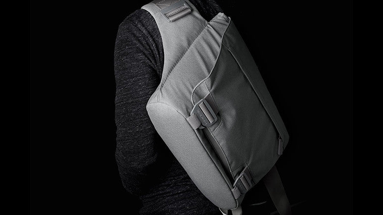 Bluelounge Small Messenger Bag - Stylish & Durable Crossbody Bag for Laptops, Tablets & Essentials - Perfect for Work, Travel & School
