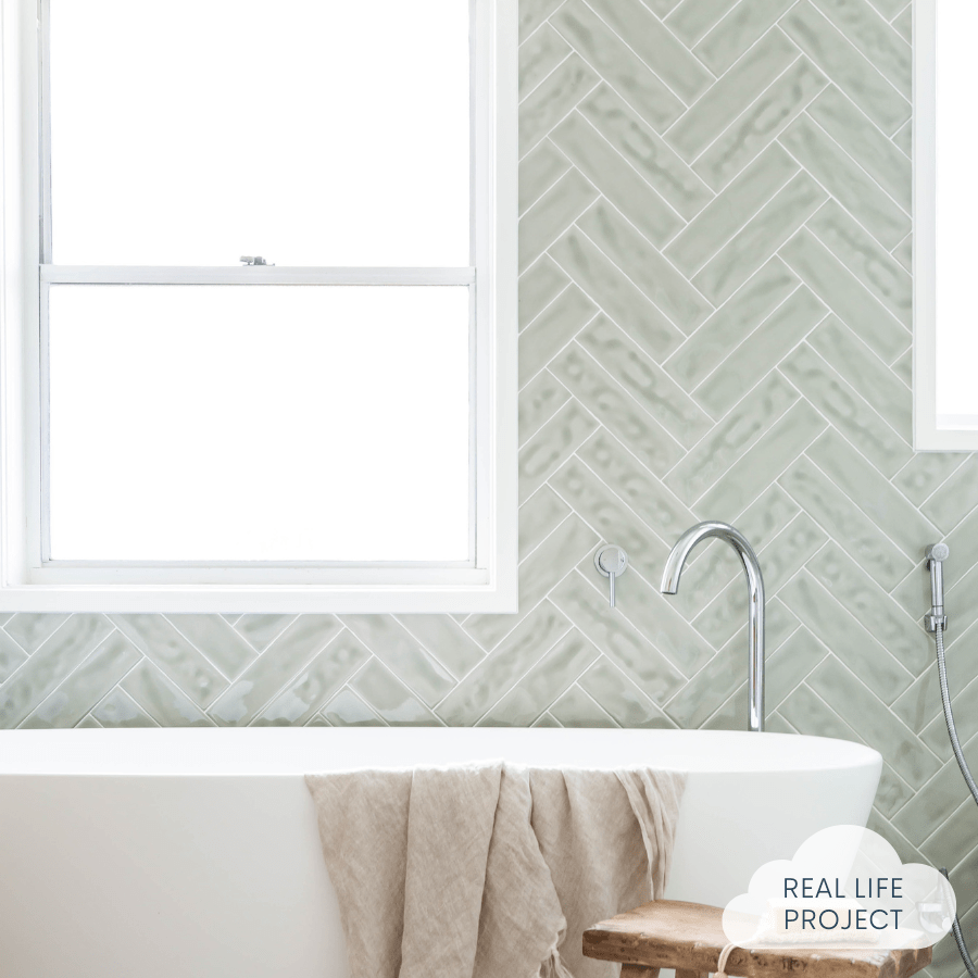 Premium Sage Green Glossy Subway Tile - Classic Ceramic Wall & Backsplash Tile for Kitchen, Bathroom & Shower - Newport Collection