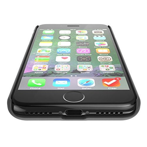 iPhone 7/8/2020 & SE 2022 Belt Clip Case with Secure ClikLock Holster - Black | Durable Protective Phone Cover for Work, Outdoor & Active Lifestyle