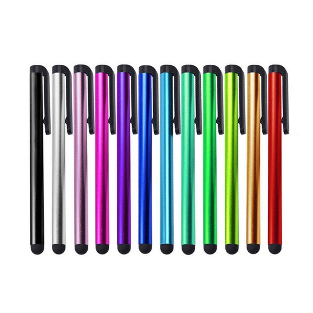 10 Pack Premium 4.1 Inch Metal Stylus Pens for Touch Screens - Universal Capacitive Stylus Compatible with iPhone, Samsung, iPad, iPod, Kindle & All Touch Devices - Perfect for Drawing, Note-Taking & Digital Signatures