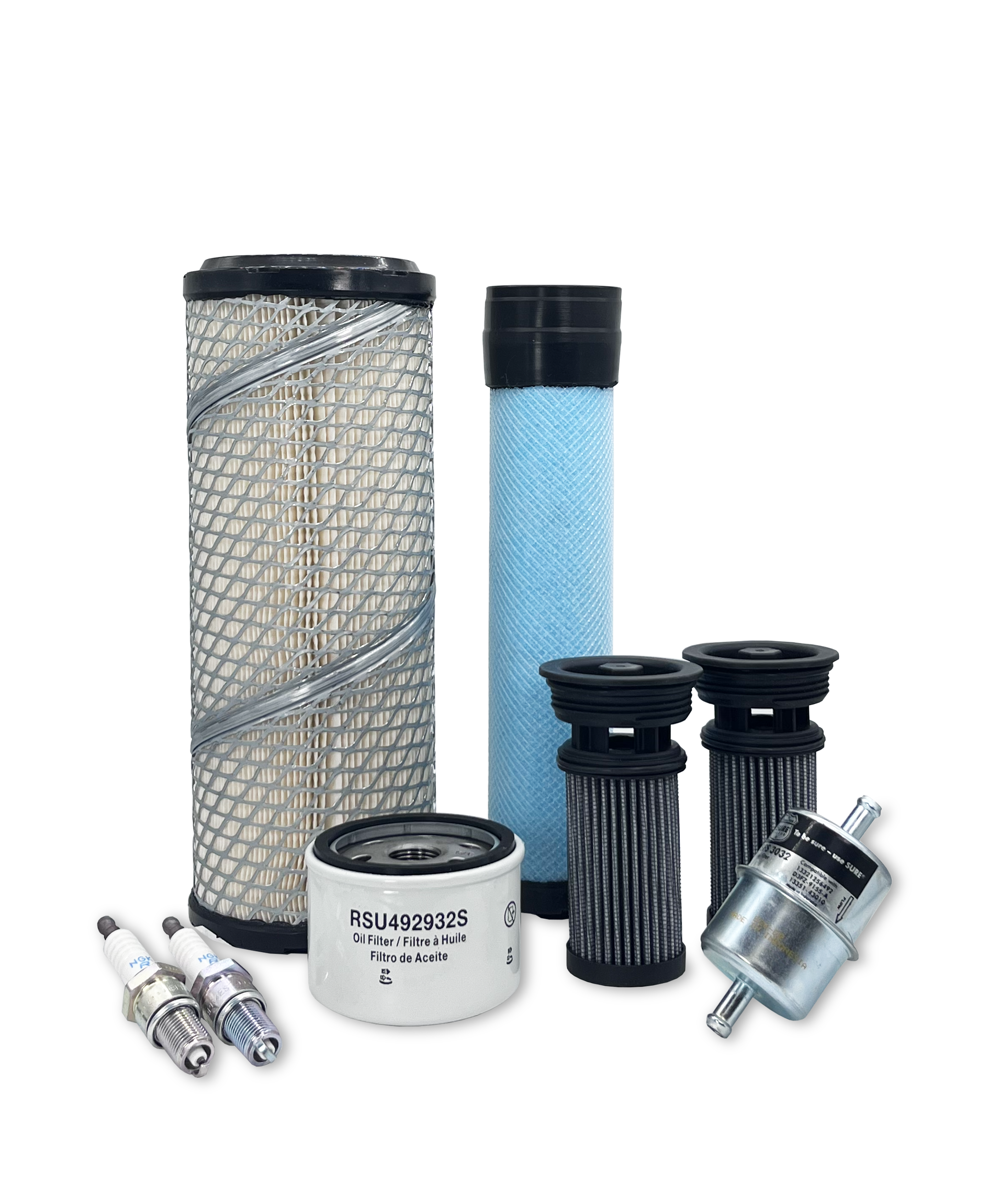 Exmark LZS651KA484 Lazer Z S Series Zero Turn Mower Maintenance Filter Kit - Air, Oil & Fuel Filters Replacement Set for Lawn Mower Tune-Up & Engine Protection
